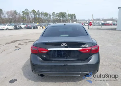 2018 Infiniti Q50 3.0T Sport from USA, damaged, VIN JN1EV7AR0JM439581